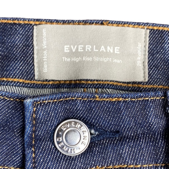 Everlane The High Rise Straight Jean | Sz 29 - Picture 3 of 10